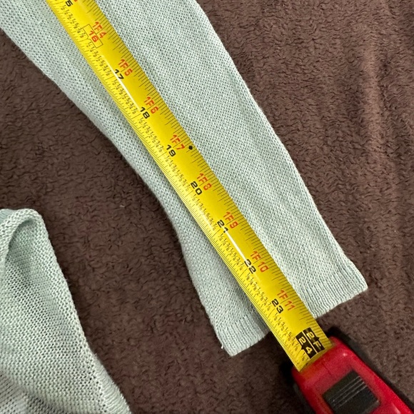 EILEEN FISHER Italian Linen Delave CALYPSO Knit Top SMALL Flawed - Picture 11 of 14